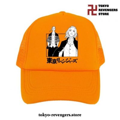 Ken Ryuguji & Manjiro Sano Tokyo Revengers Baseball Cap Orange