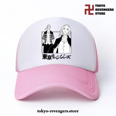 Ken Ryuguji & Manjiro Sano Tokyo Revengers Baseball Cap Pink