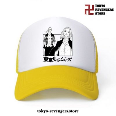 Ken Ryuguji & Manjiro Sano Tokyo Revengers Baseball Cap Yellow