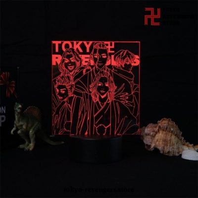 Manga Tokyo Revengers Team 3D Led Lamp