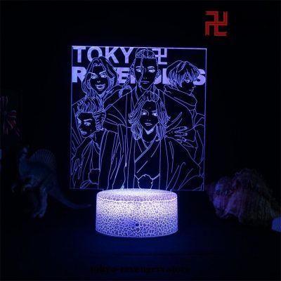 Manga Tokyo Revengers Team 3D Led Lamp