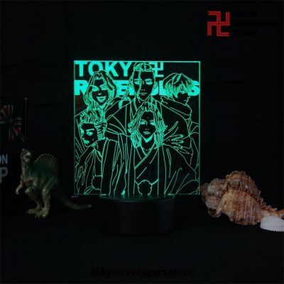 Manga Tokyo Revengers Team 3D Led Lamp