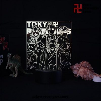 Manga Tokyo Revengers Team 3D Led Lamp