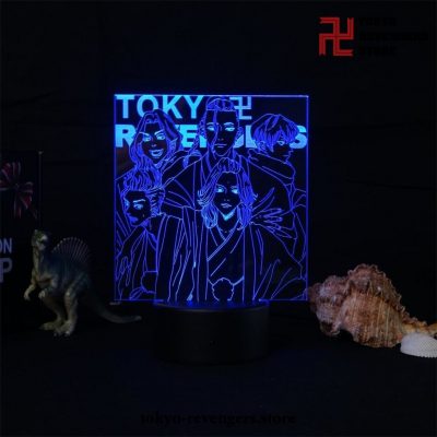 Manga Tokyo Revengers Team 3D Led Lamp