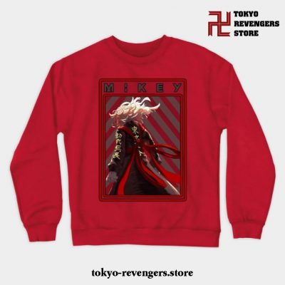 Mikey Ii Crewneck Sweatshirt Red / S