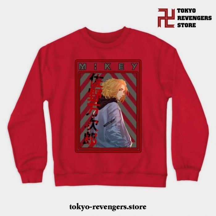 Mikey Iii Crewneck Sweatshirt Red / S