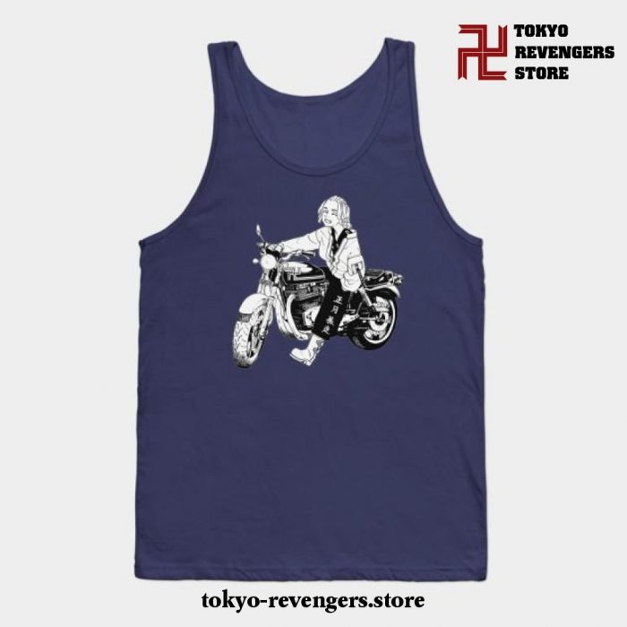 Mikey Revenger Tank Top Navy Blue / S