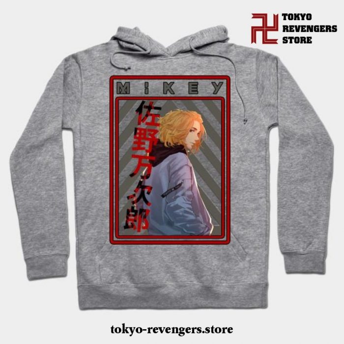 Mikey Tokyo Revenger Hoodie Gray / S