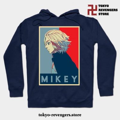 Mikey Tokyo Revenger Hoodie Navy Blue / S