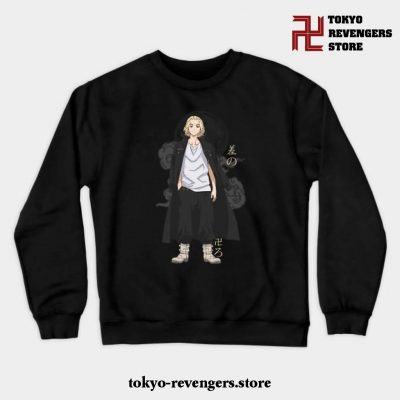 Mikey - Tokyo Revengers Crewneck Sweatshirt Black / S