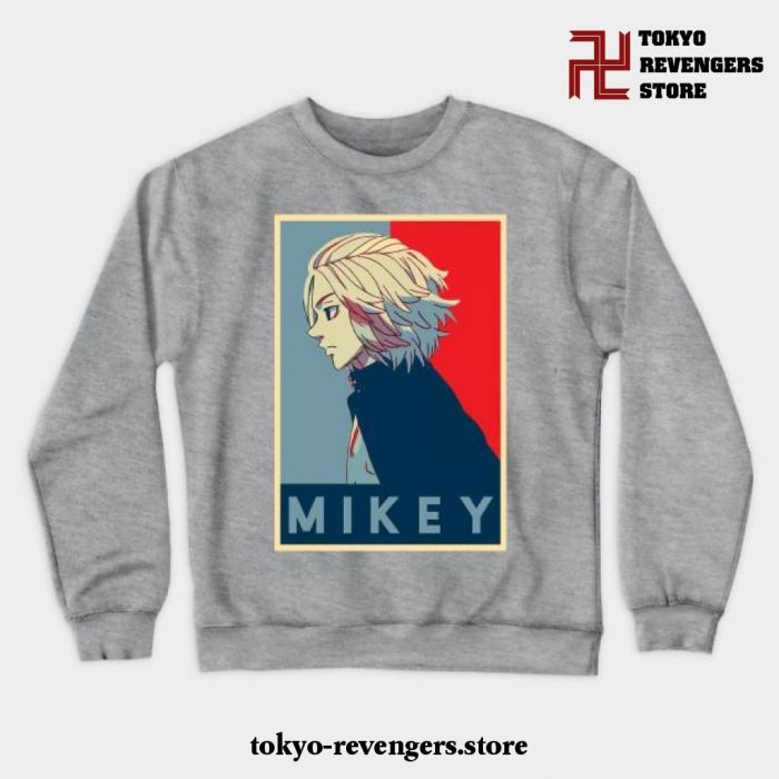 Mikey Tokyo Revengers Crewneck Sweatshirt Gray / S