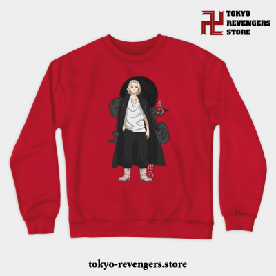 Mikey - Tokyo Revengers Crewneck Sweatshirt Red / S