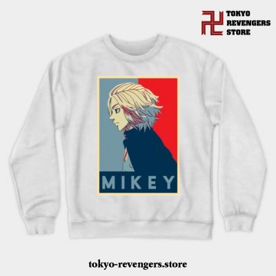 Mikey Tokyo Revengers Crewneck Sweatshirt White / S