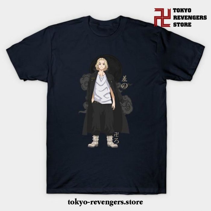 Mikey - Tokyo Revengers T-Shirt Navy Blue / S