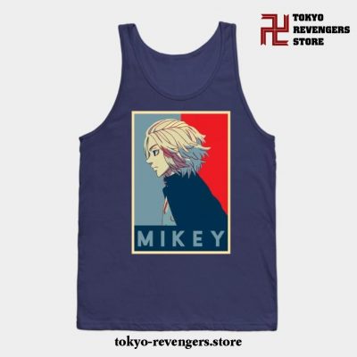 Mikey Tokyo Revengers Tank Top Navy Blue / S