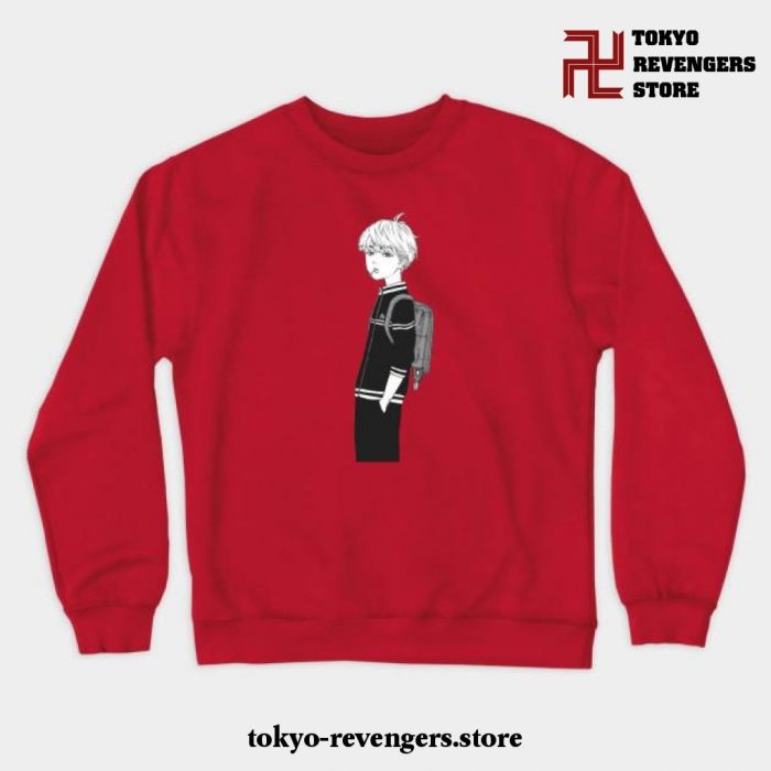 Naoto Crewneck Sweatshirt Red / S