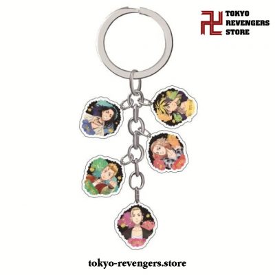New 5Pcs/set Tokyo Revengers Keychains 1