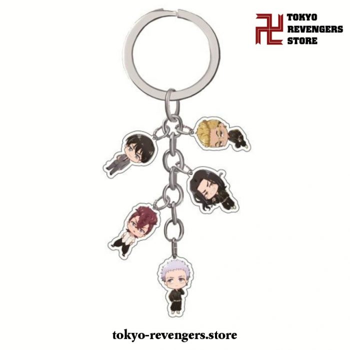 New 5Pcs/set Tokyo Revengers Keychains 2