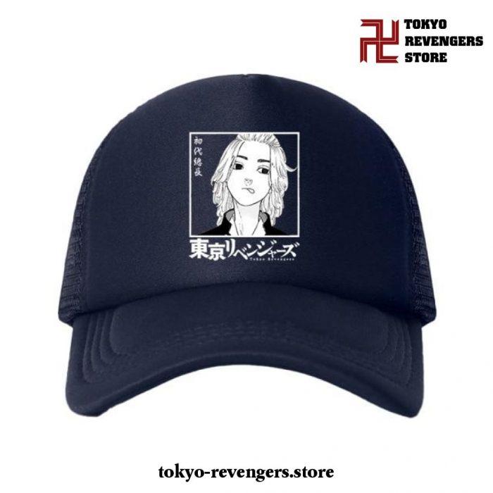 New Manjiro Sano Tokyo Revengers Baseball Cap Full Black