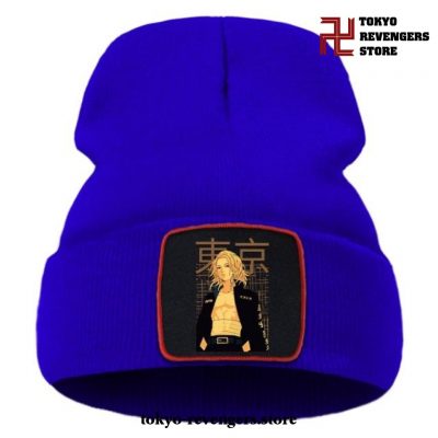 New Manjiro Sano Tokyo Revengers Beanie Hat Blue