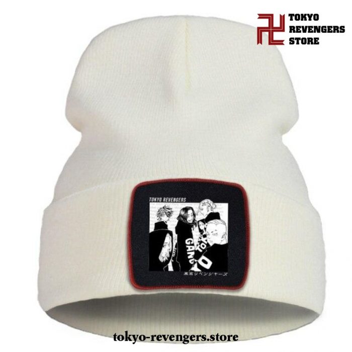 New Style Tokyo Revengers Beanie Hat Beige