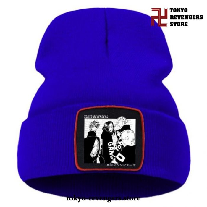 New Style Tokyo Revengers Beanie Hat Blue