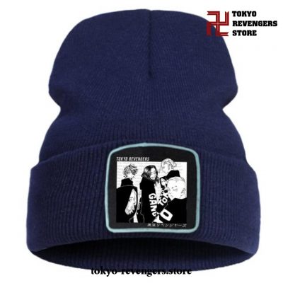 New Style Tokyo Revengers Beanie Hat Dark Blue