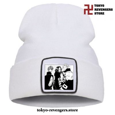 New Style Tokyo Revengers Beanie Hat White