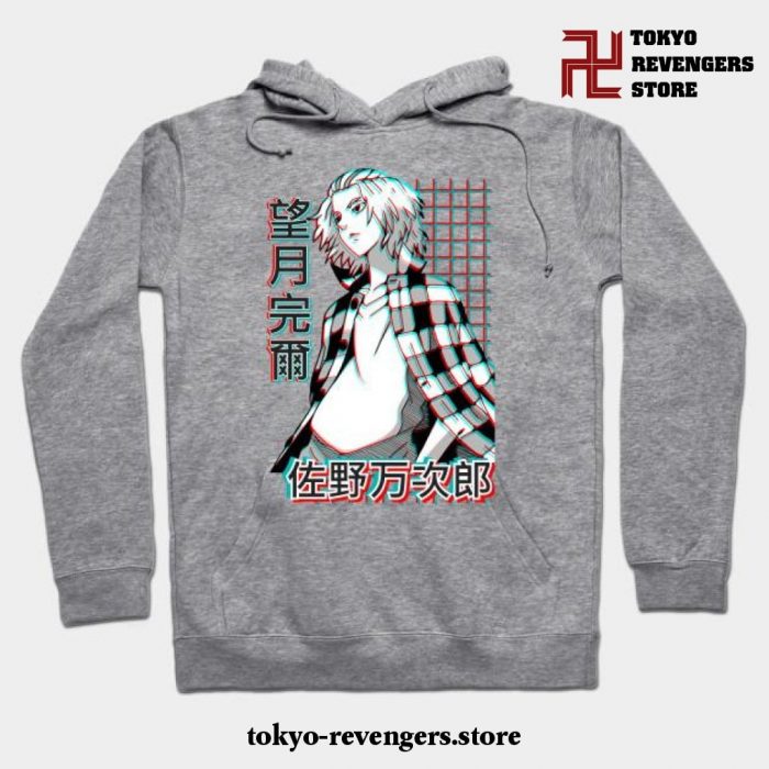 Sano Manjiro (Mikey) - Tokyo Revengers Hoodie Gray / S