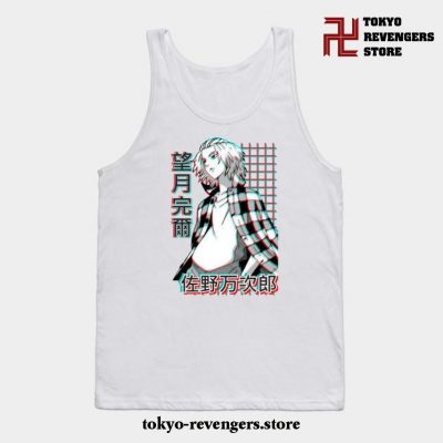 Sano Manjiro (Mikey) - Tokyo Revengers Tank Top White / S