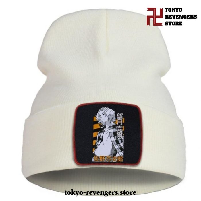 Streetwear Manjiro Sano Tokyo Revengers Beanie Hat Beige