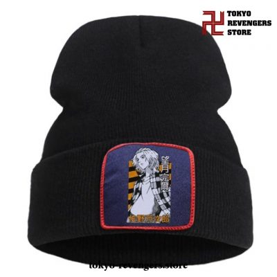 Streetwear Manjiro Sano Tokyo Revengers Beanie Hat Black