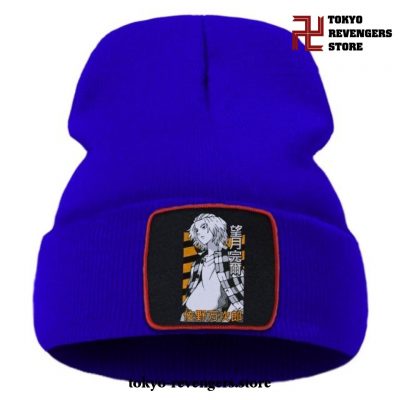 Streetwear Manjiro Sano Tokyo Revengers Beanie Hat Blue