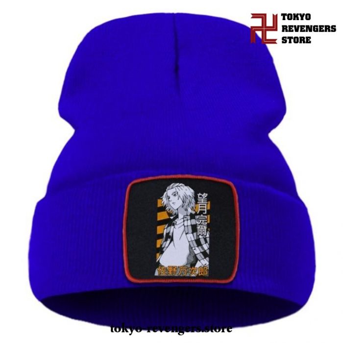 Streetwear Manjiro Sano Tokyo Revengers Beanie Hat Blue