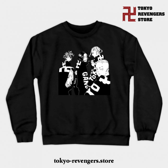 Tokyo Gang Crewneck Sweatshirt Black / S