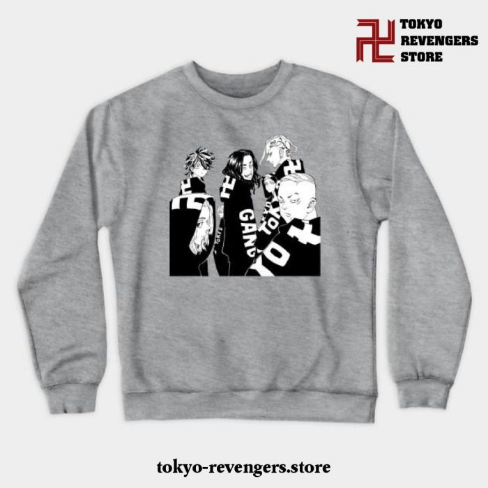 Tokyo Gang Crewneck Sweatshirt Gray / S