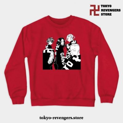 Tokyo Gang Crewneck Sweatshirt Red / S