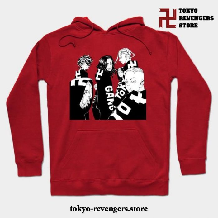 Tokyo Gang Hoodie Red / S