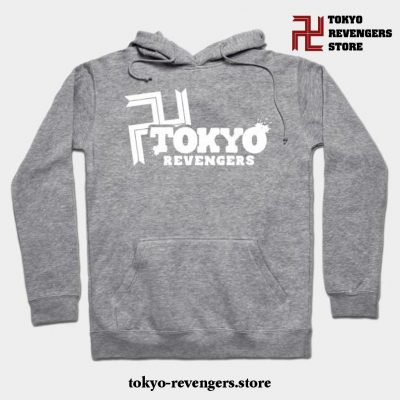 Tokyo Gang Revengers Toman Manji Hoodie Gray / S