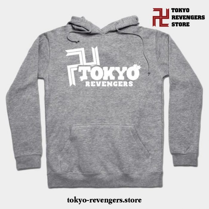 Tokyo Gang Revengers Toman Manji Hoodie Gray / S