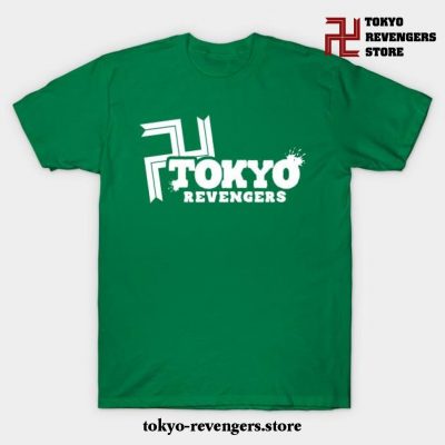 Tokyo Gang Revengers Toman Manji T-Shirt Green / S