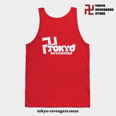 Tokyo Gang Revengers Toman Manji Tank Top Red / S