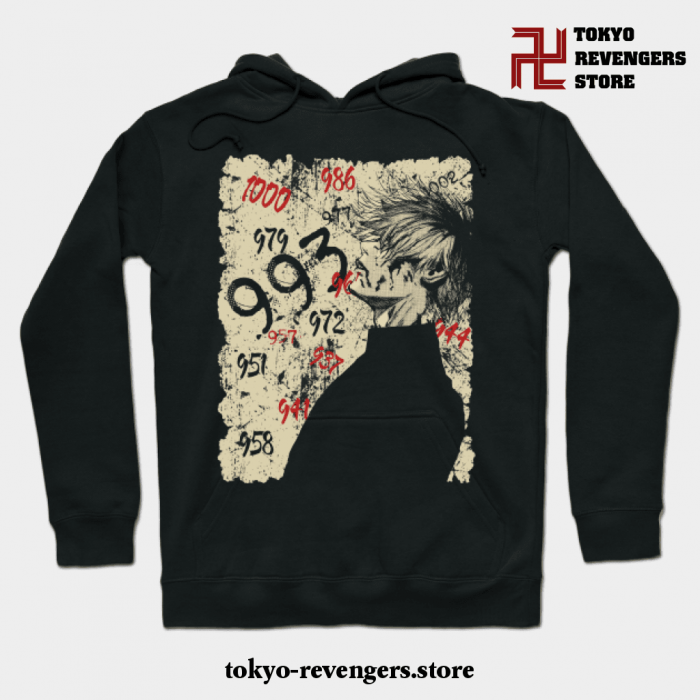 Tokyo Ghoul Kaneki Hoodie Black / S