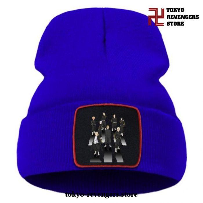 Tokyo Revengers Bang Beanie Hat Blue / China One Size