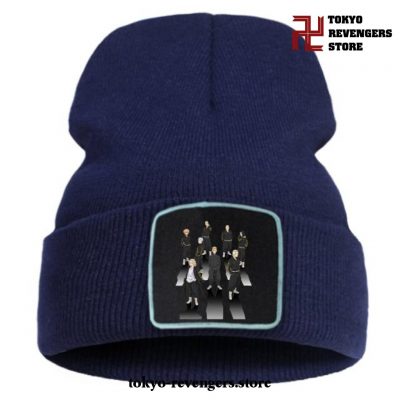 Tokyo Revengers Bang Beanie Hat Dark Blue / China One Size