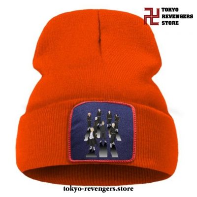 Tokyo Revengers Bang Beanie Hat Orange / China One Size