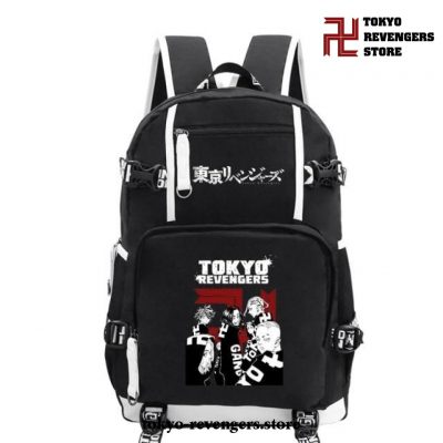 Tokyo Revengers Bang Travel Backpack Black