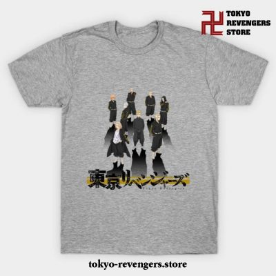 Tokyo Revengers Characters T-Shirt Gray / S