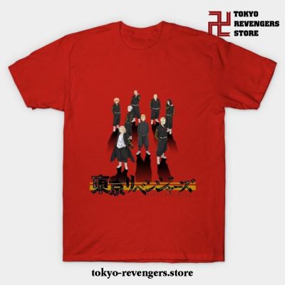 Tokyo Revengers Characters T-Shirt Red / S