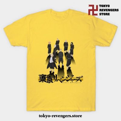 Tokyo Revengers Characters T-Shirt Yellow / S